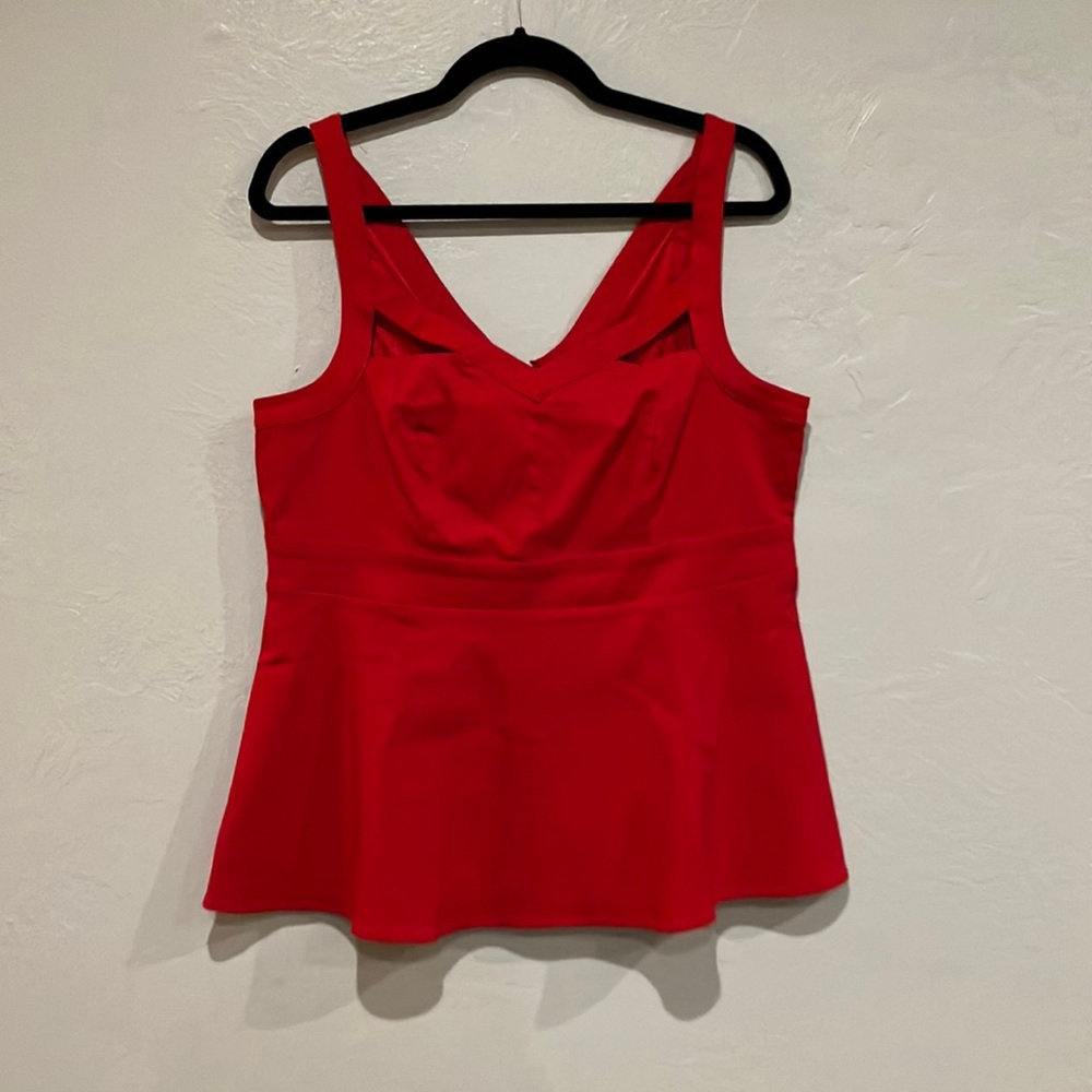 Torrid Red Blouse